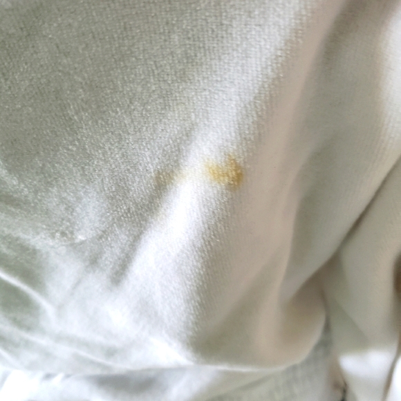 White Bebe velour jacket - Picture 6 of 8